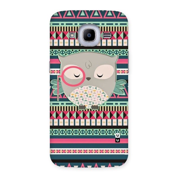 Owl Cute Pattern Back Case for Samsung Galaxy J2 2016
